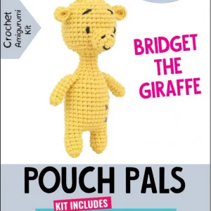 Knitty Critters Pouch Pals - Bridget The Giraffe - KC780