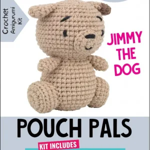 Knitty Critters Pouch Pals - Jimmy The Dog - KC784