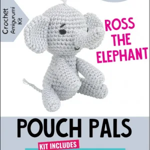 Knitty Critters Pouch Pals - Ross The Elephant - KC790