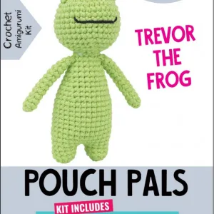 Knitty Critters Pouch Pals - Trevor The Frog - KC792